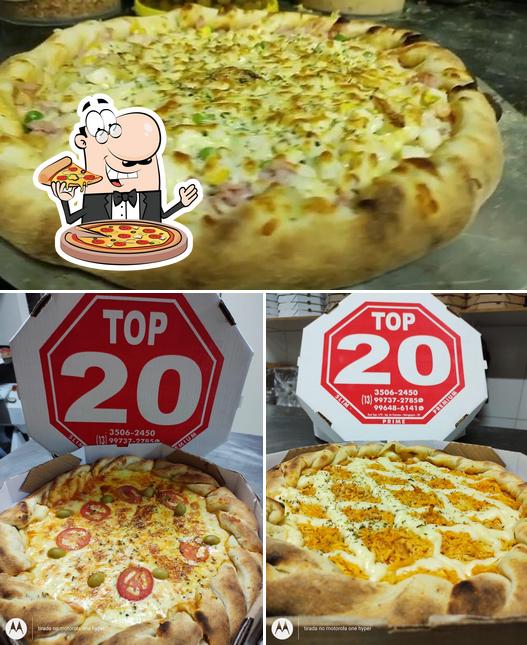 Peça pizza no Pizzaria Top20 Mongaguá