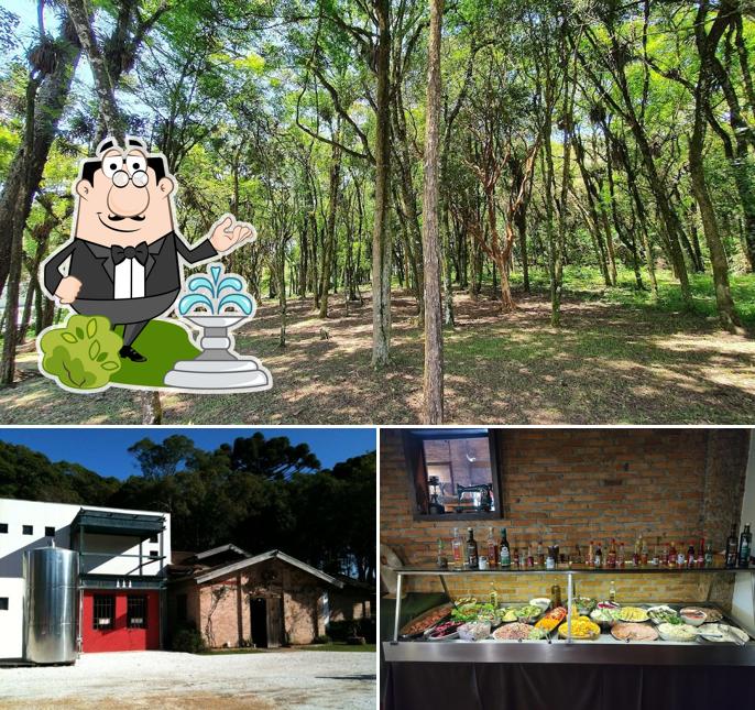 O exterior do Pasárgada Restaurante Rural & Eventos