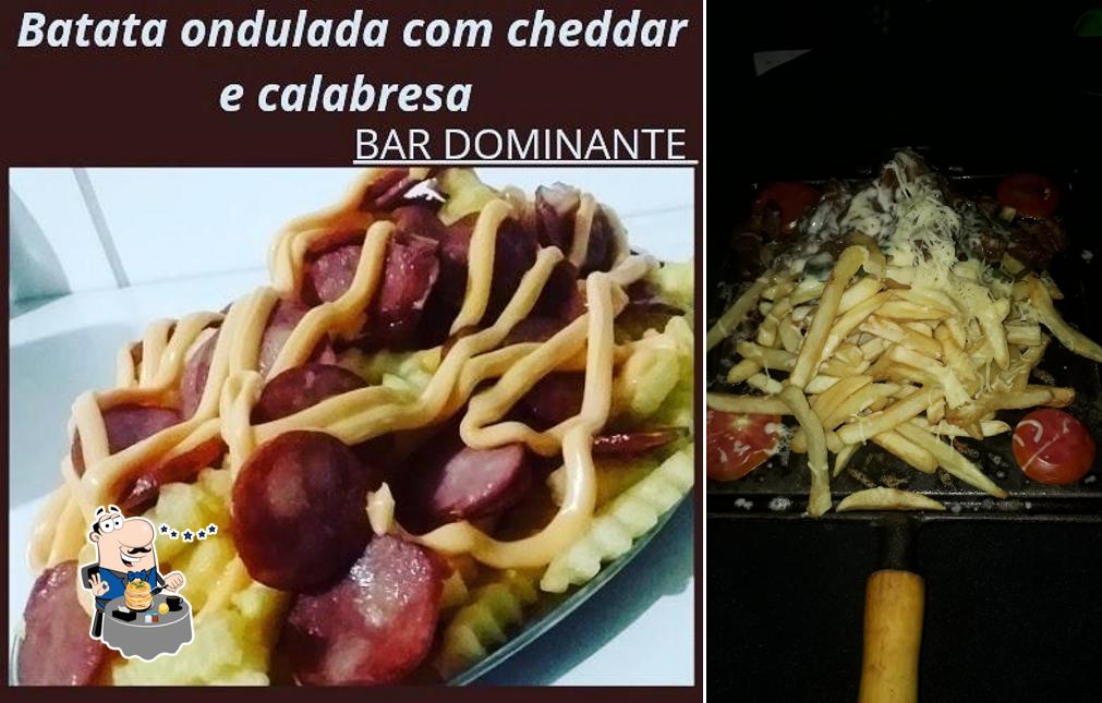 Platos en Bar Dominante