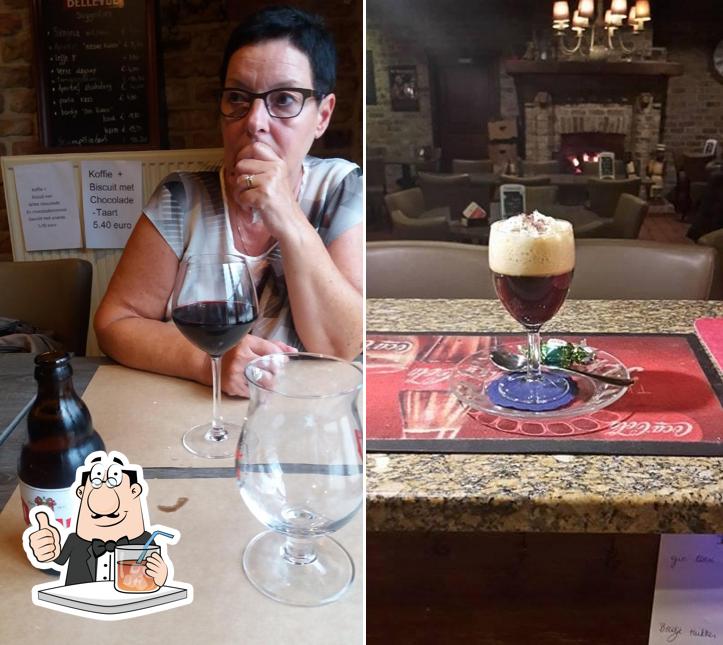 Prenez une boisson du menu