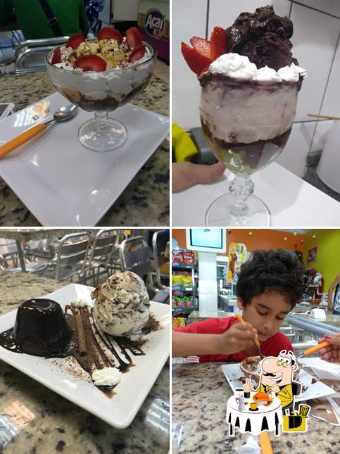 Comida em Sorveteria Sol e Neve Praça Rui Barbosa