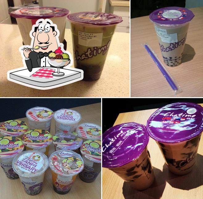 Chatime Bubble Tea propose une éventail de plats sucrés