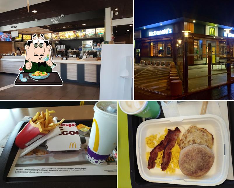 Cibo al McDonald's San Sisto