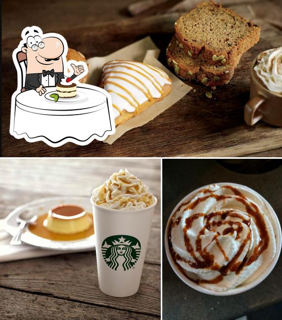 Starbucks sert un nombre de plats sucrés