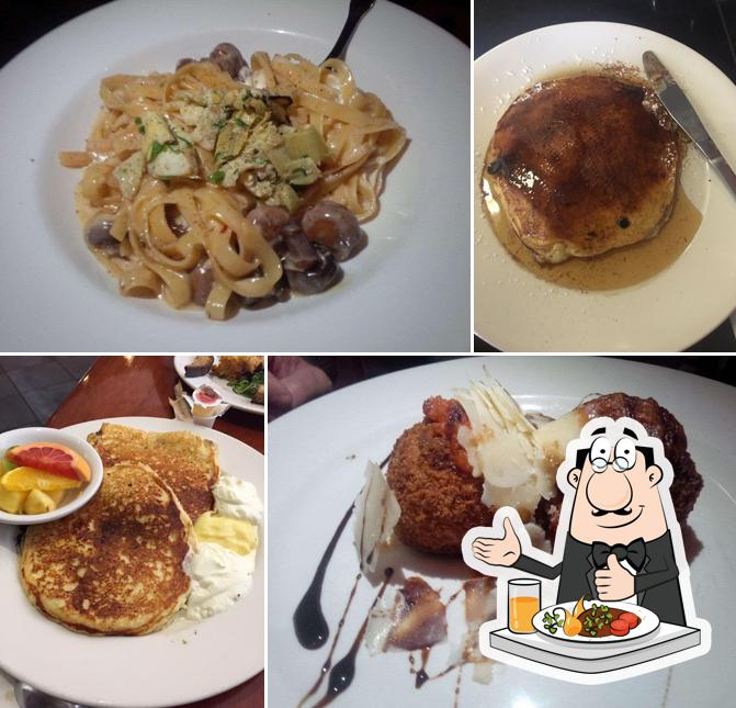 Spaghetti à la carbonara et pancakes à Définitivement fermé - stoneface dollys - Perm Closed