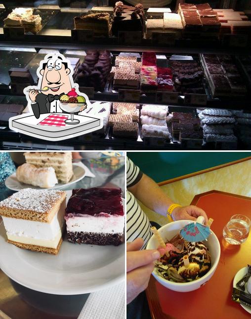 "Cukráreň Piroška" представляет гостям большое количество десертов