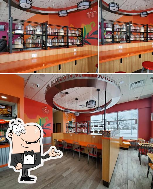 L'intérieur de Popeyes Louisiana Kitchen