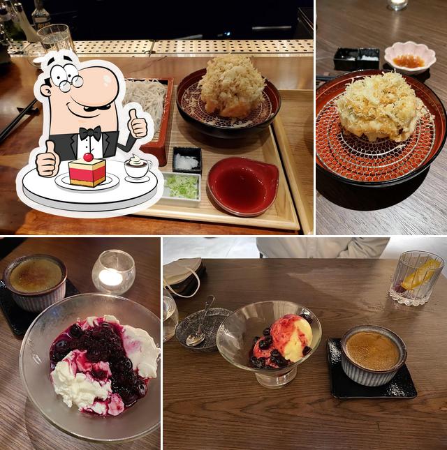 Sarashina Horii offers a variety of desserts