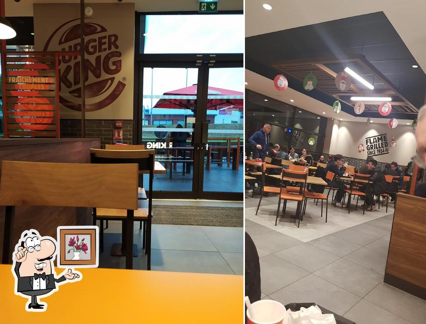 Découvrez l'intérieur de Burger King