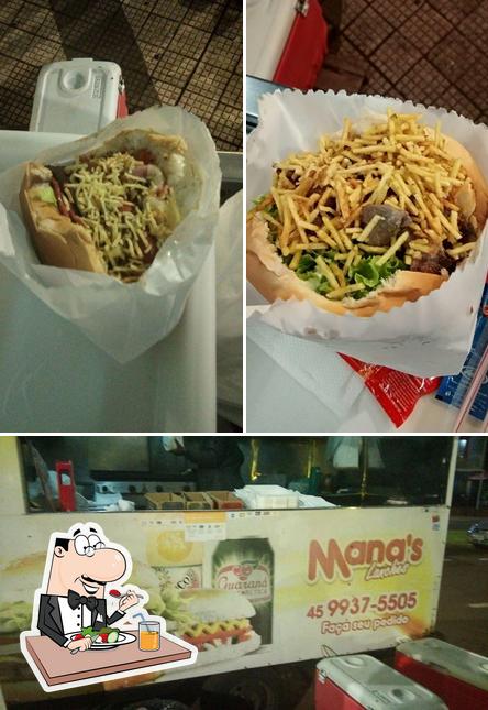 Comida em Mania Lanches