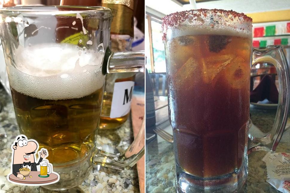 "El Mesón Jarocho" предлагает большой выбор сортов пива