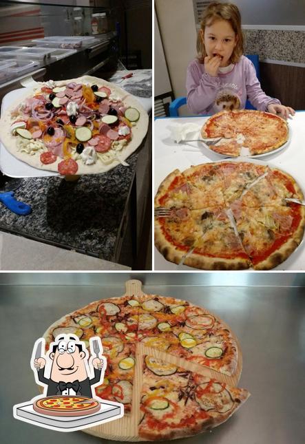 Choisissez des pizzas à Pizzeria La Piana Rotaliana