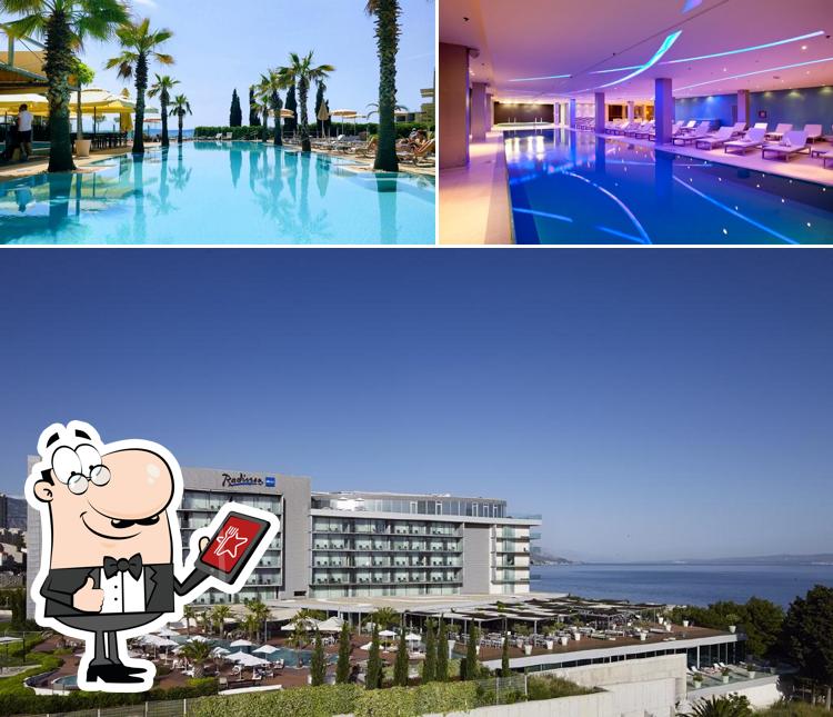 Gli esterni di Radisson Blu Resort & Spa, Split