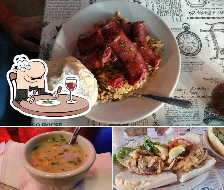 Buster's Place Restaurant & Oyster Bar in Covington Restaurant menu