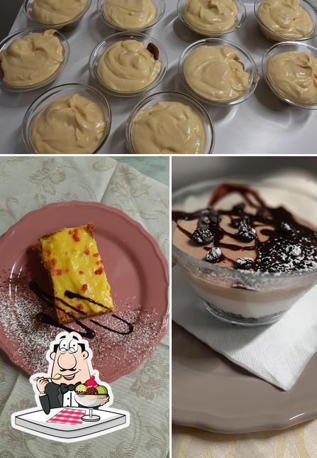 Ristorante da Maria serve un'ampia gamma di dolci