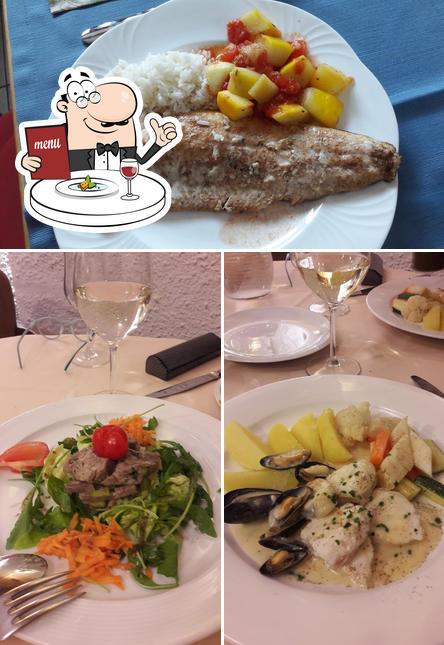 Food at Zoran`s Restaurant & Pizzeria