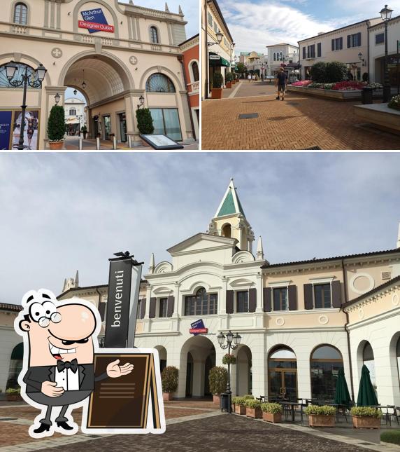 Gli esterni di Noventa di Piave Designer Outlet