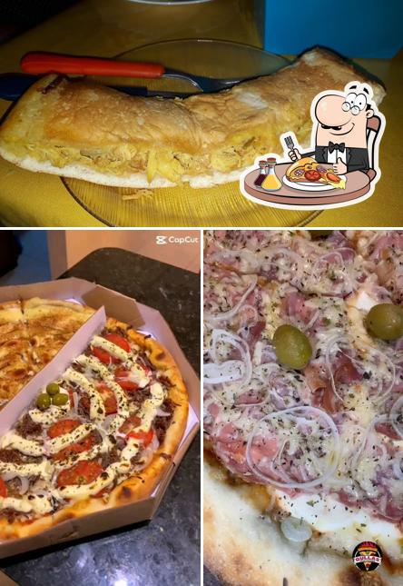 No Gullas Pães, você pode provar pizza