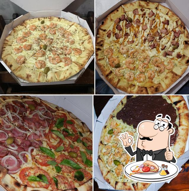 Experimente pizza no Prazeres da Pizza