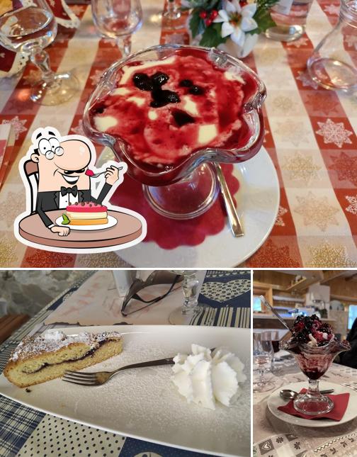 Agritur Malga Lozen offre un'ampia varietà di dessert