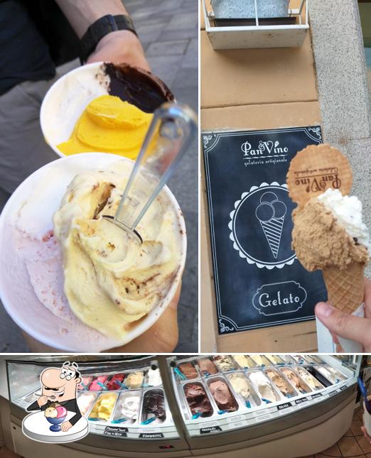 Arte del gelato sert une éventail de plats sucrés