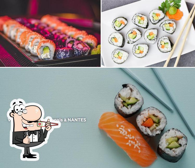 Commandez de nombreuses options de sushi