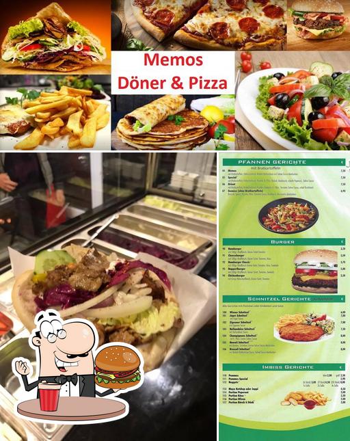 Tómate una hamburguesa en Memos Döner und Pizza