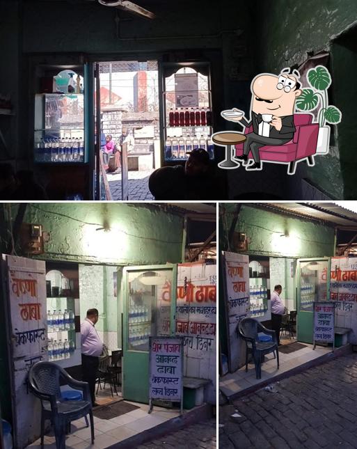 The interior of Sher E Punjab Anand Dhaba