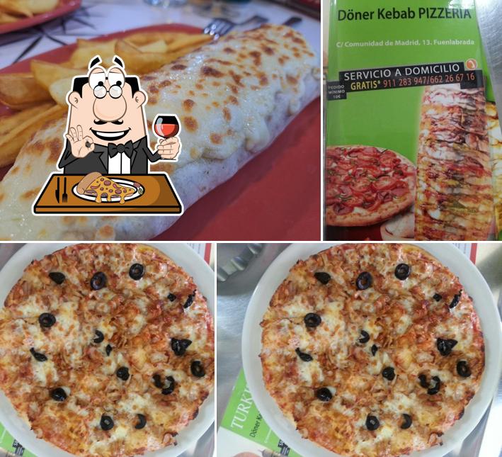 Order pizza at Turkish Doner Kebab