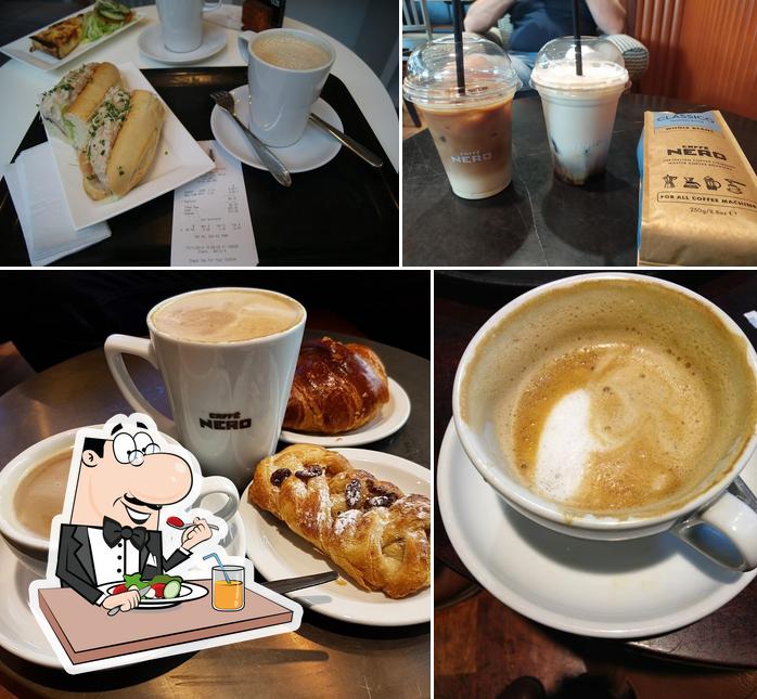 Las fotografías de comida y bebida en Caffè Nero