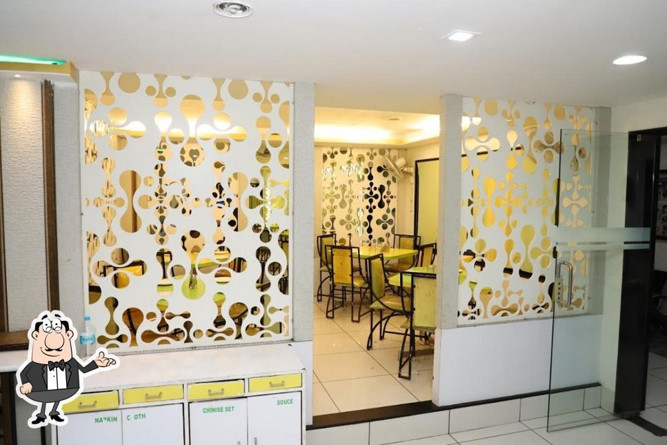 The interior of Gayatri Veg Culture