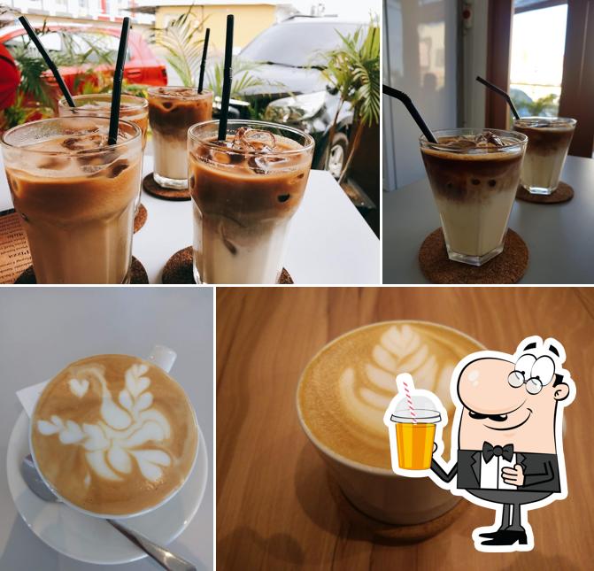 Enjoy a drink at Hear Coffee