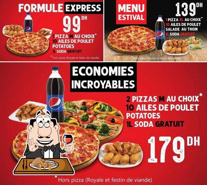 Choisissez de nombreux genres de pizzas