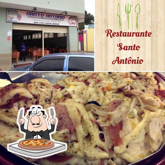 Consiga pizza no Santo Antônio - Restaurante, Lanchonete e Pizzaria