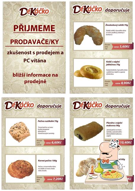 Блюда в "DéKáčko - Bakery and Cafe"