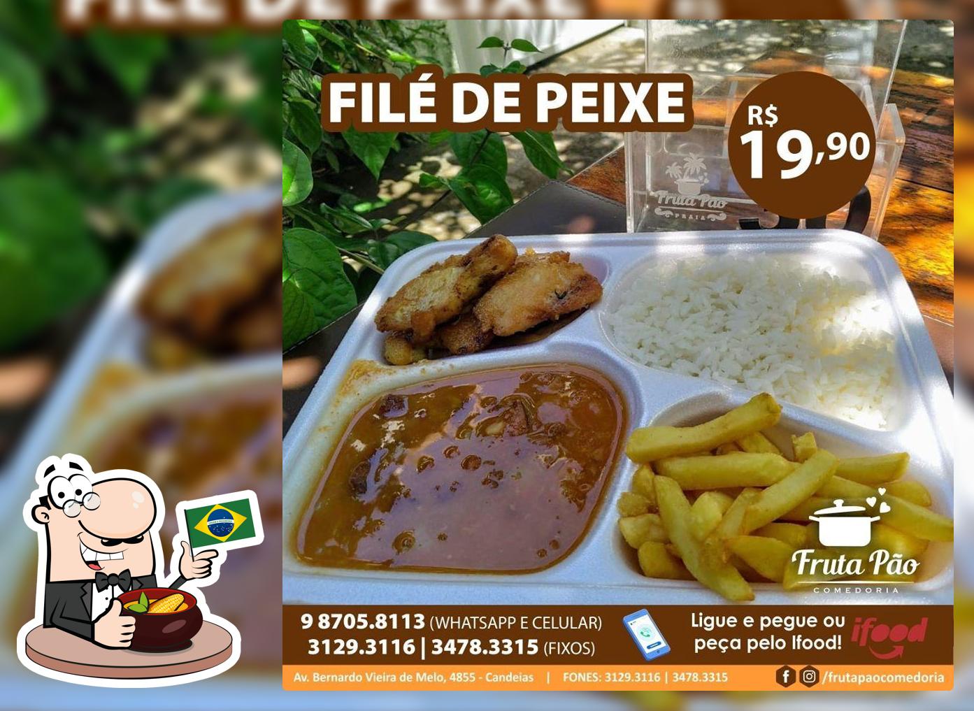 Fruta pão comedoria