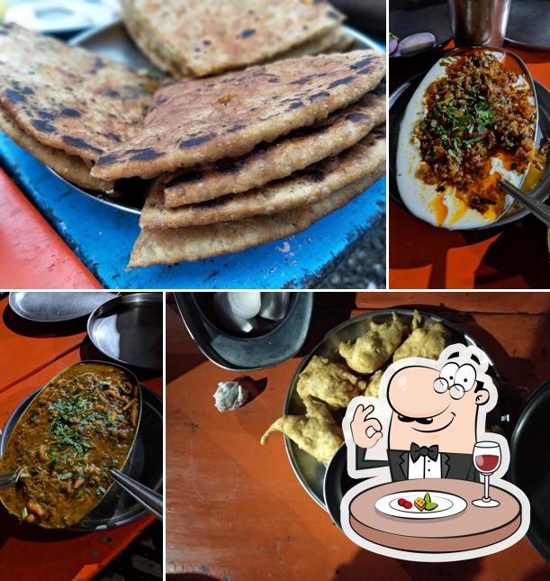 Food at Satluj Dhaba