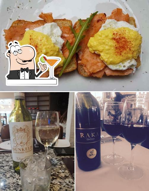 Among different things one can find drink and food at 1883 Dullstroom Restaurant & Bar