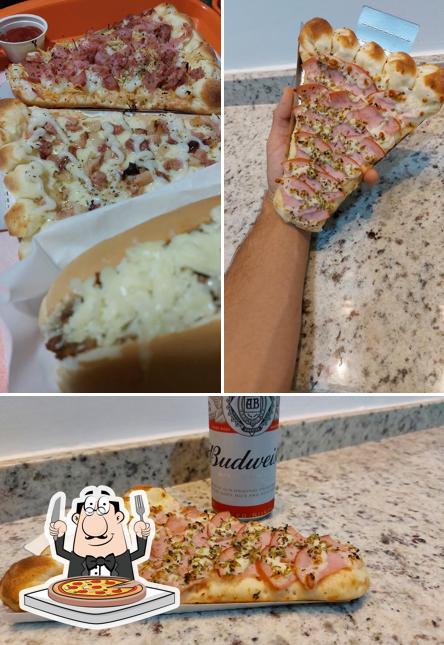 No Ceronita Pizza em Fatia, você pode provar pizza