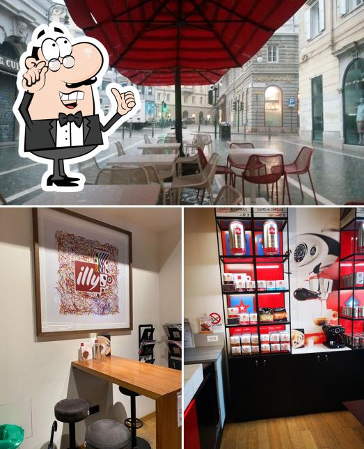 Dai un'occhiata agli interni di Illy Caffè