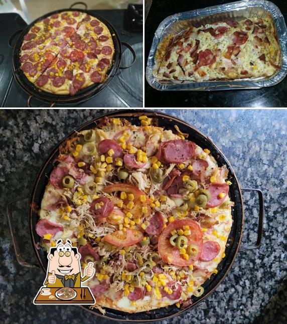 Peça pizza no Pizzaria e lanchonete mais sabor