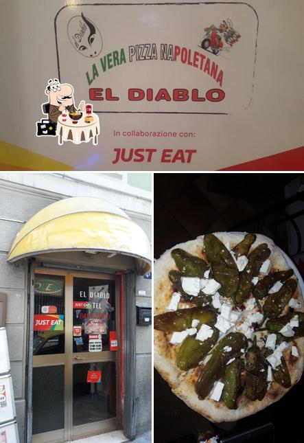 Cibo al El Diablo Pizzeria e Paninoteca