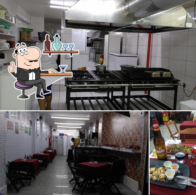 O interior do Adega da Carne