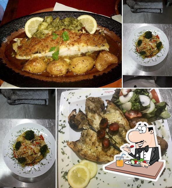 Еда в "Restaurante Steakhouse Alfátima"