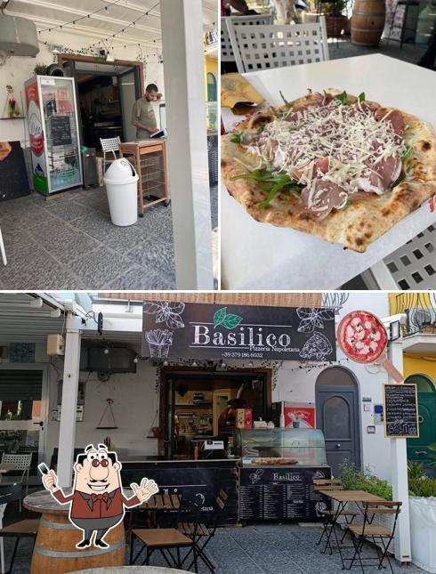 Nourriture à Basilico Pizzeria Napoletana Ischia