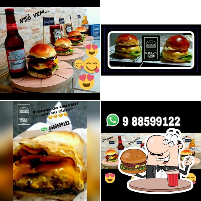 Delicie-se com um hambúrguer no Burger's House Gourmet