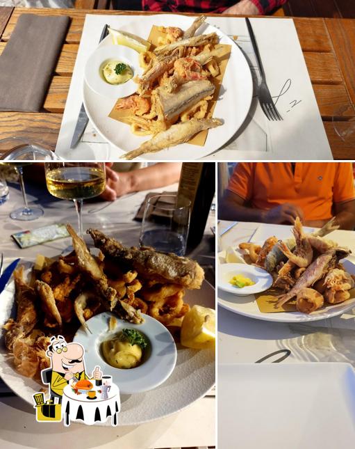 Fritto misto al Osteria i fra i