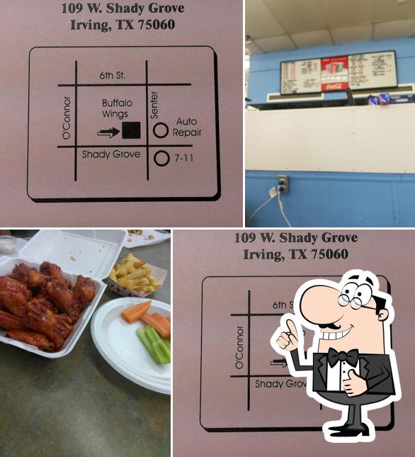 Shady Grove Wings (Sunrise Buffalo wing & Deli) in Irving Restaurant