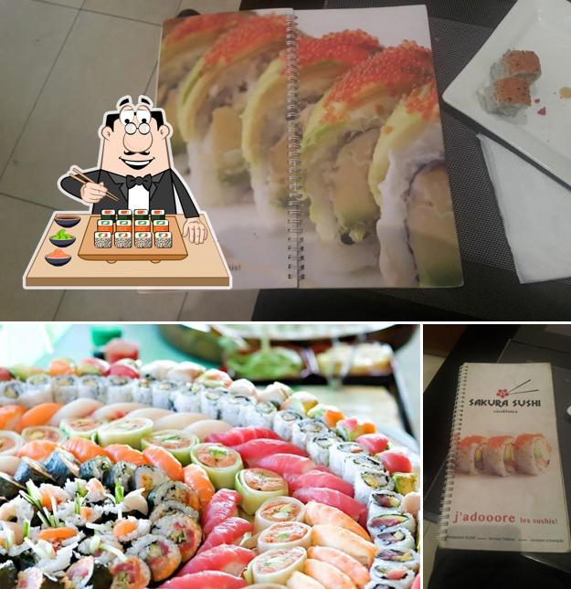 Prenez de nombreuses options de sushi