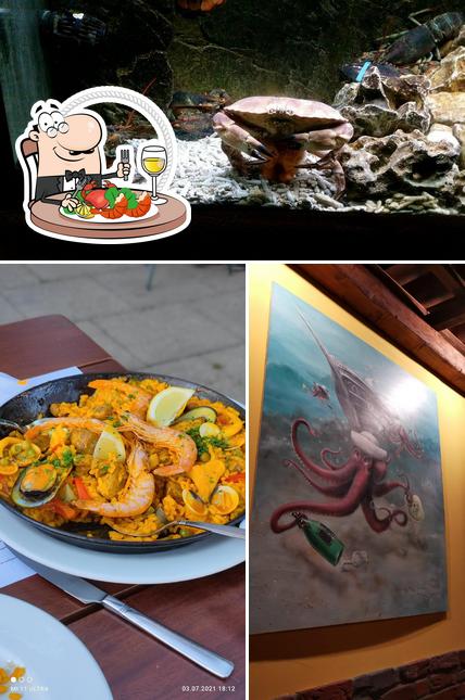 Закажите блюда с морепродуктами в "El Pulpo"